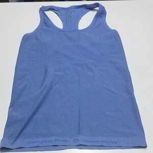 lululemon athletica Blue Tank Top